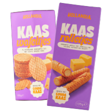 Hollandia kaasrolletjes of kaaswafeltjes